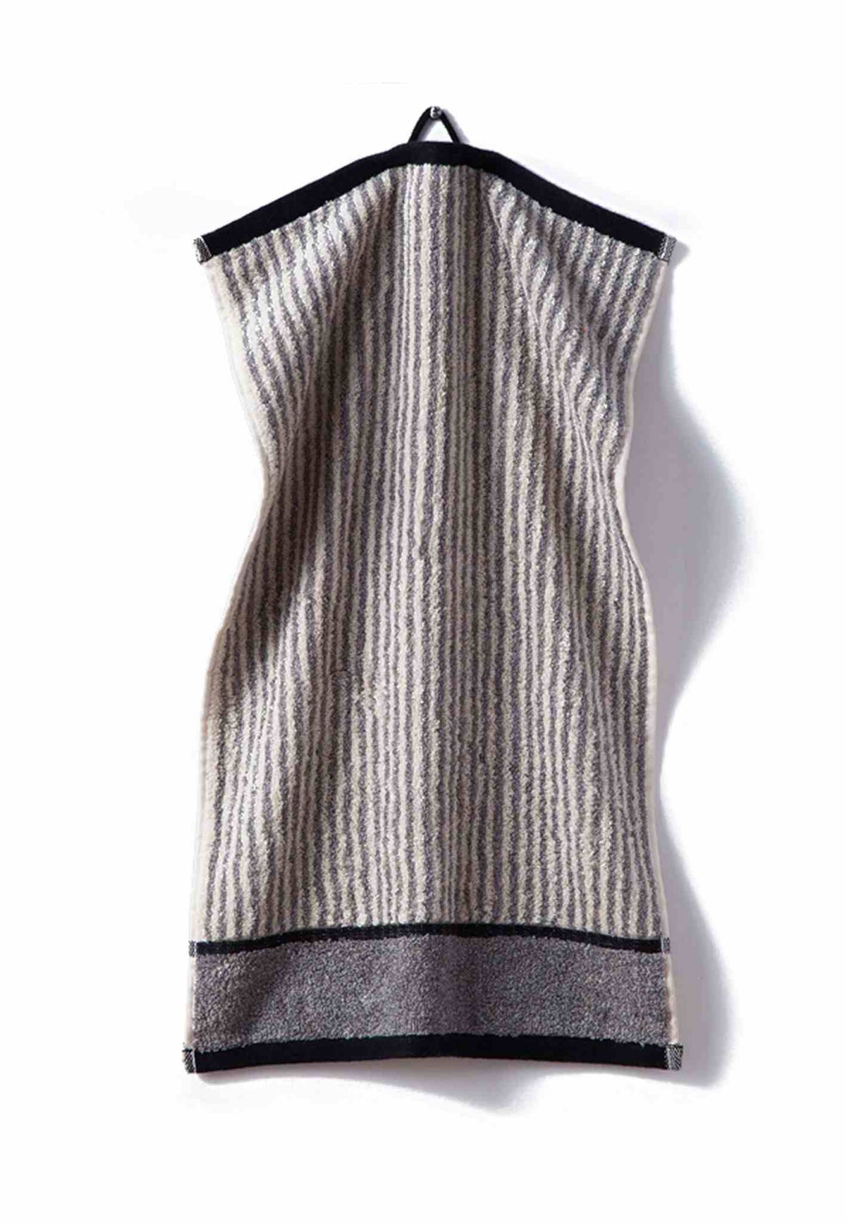 GRACE Classic Streifen Handtuch aus 100 % Baumwolle – Jacquard-Frottier, 500 g/m² - HOKO-Style