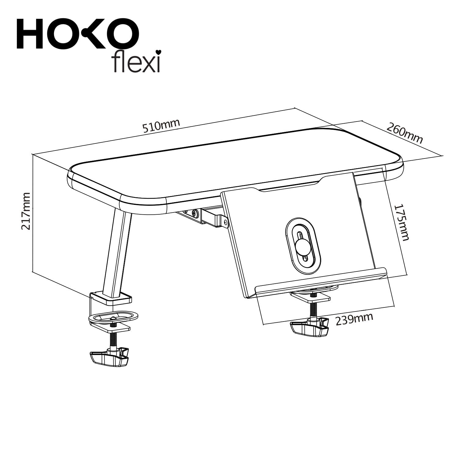 Ergo-Study desk butler with book support for kids desk. Desk butler with book support for children's desks