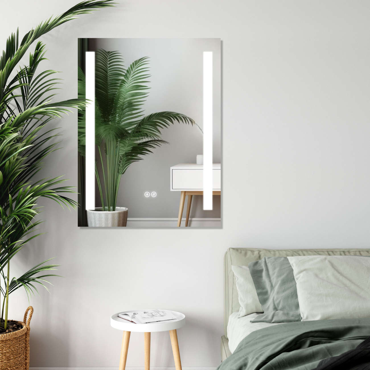 LED Badspiegel, design Dekor Spiegel, Badspiegel mit led Beleuchtung