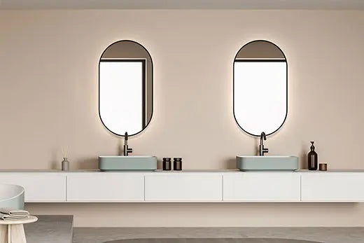 Ovale-Spiegel-mit-LED-Beleuchtung-Stilvolles-Licht-für-Ihr-Zuhause - HOKO-Style