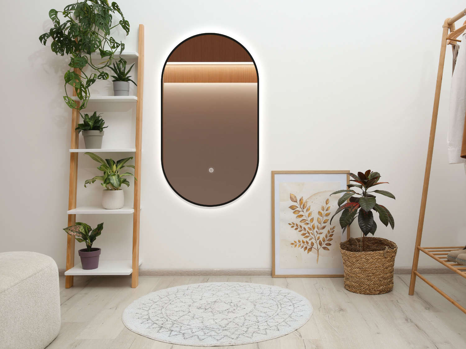 LED Badspiegel, design Badspiegel, Badspiegel mit led Beleuchtung