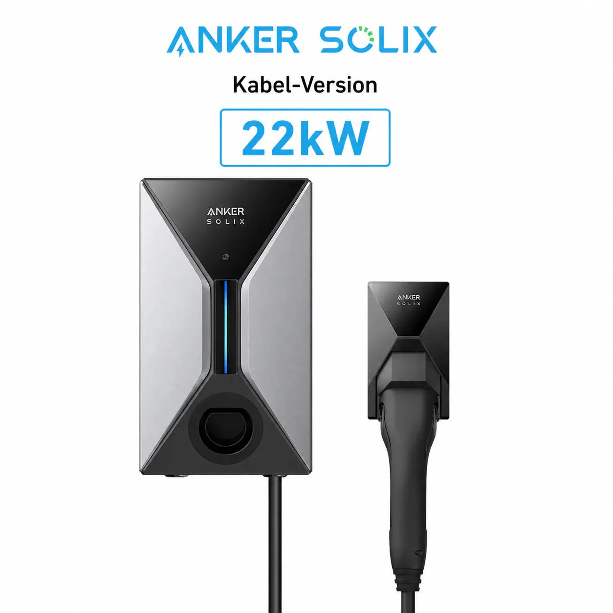 V1 Smartes Ladegerät 22kW Kabel-Variante - HOKO-Style